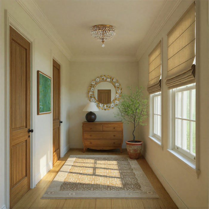 Crystorama - MSL-M030-GA - Mirror - Marselle - Antique Gold