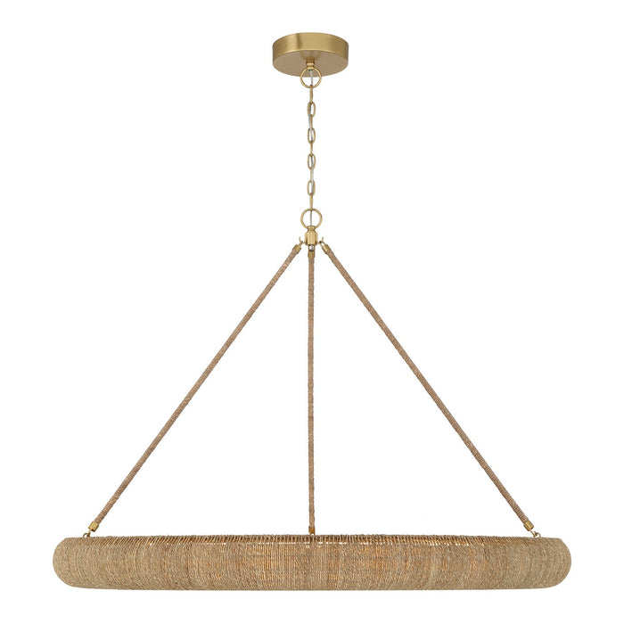 Crystorama - OAK-7539-SG - LED Chandelier - Oakley - Soft Gold