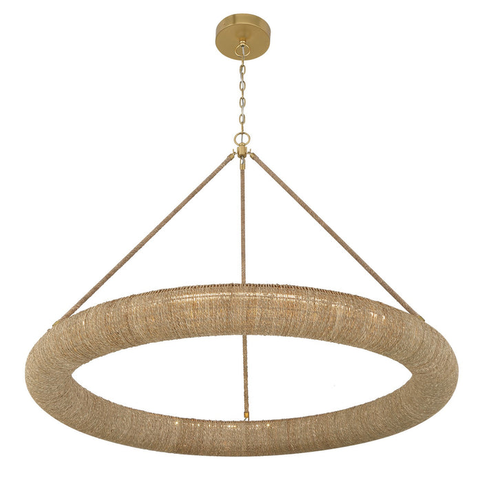 Crystorama - OAK-7539-SG - LED Chandelier - Oakley - Soft Gold