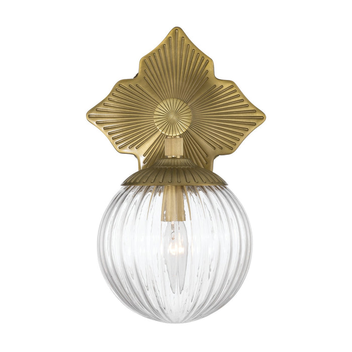 Crystorama - ORY-1001-AG-CL - One Light Wall Sconce - Orly - Aged Brass