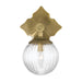 Crystorama - ORY-1001-AG-CL - One Light Wall Sconce - Orly - Aged Brass