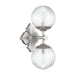 Crystorama - ORY-1002-PN-CL - Two Light Wall Sconce - Orly - Polished Nickel