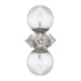 Crystorama - ORY-1002-PN-CL - Two Light Wall Sconce - Orly - Polished Nickel