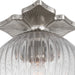 Crystorama - ORY-1003-PN-CL - One Light Semi Flush Mount - Orly - Polished Nickel
