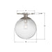 Crystorama - ORY-1003-PN-CL - One Light Semi Flush Mount - Orly - Polished Nickel