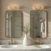 Crystorama - PAL-526-GA - Four Light Bath - Palla - Antique Gold