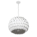 Crystorama - TAL-9404-MT - Five Light Chandelier - Talia - Matte White