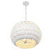 Crystorama - TAL-9404-MT - Five Light Chandelier - Talia - Matte White