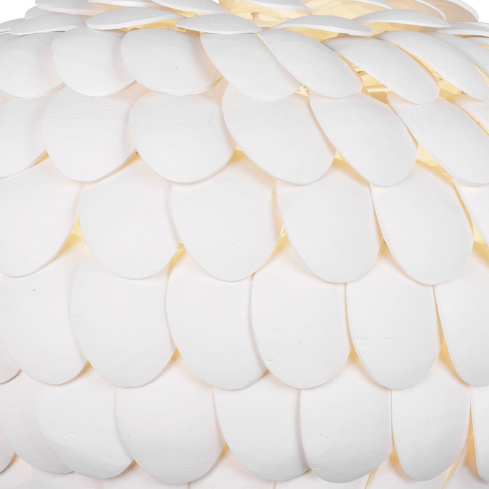 Crystorama - TAL-9404-MT - Five Light Chandelier - Talia - Matte White