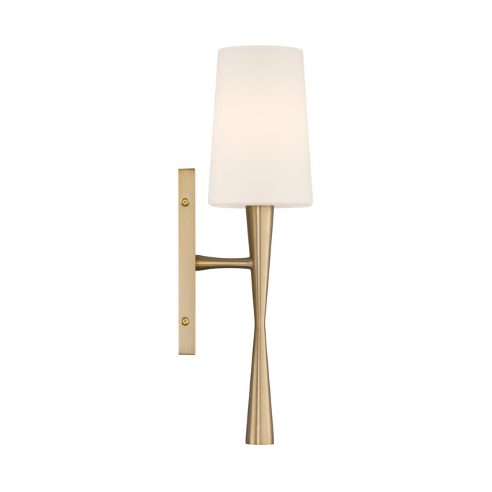 Crystorama - TRE-221-OP-AG - One Light Wall Sconce - Trenton - Aged Brass