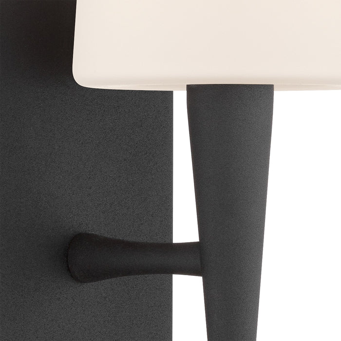 Crystorama - TRE-221-OP-BF - One Light Wall Sconce - Trenton - Black Forged