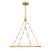 Crystorama - TRL-2805-LG - LED Chandelier - Terrell - Luxe Gold