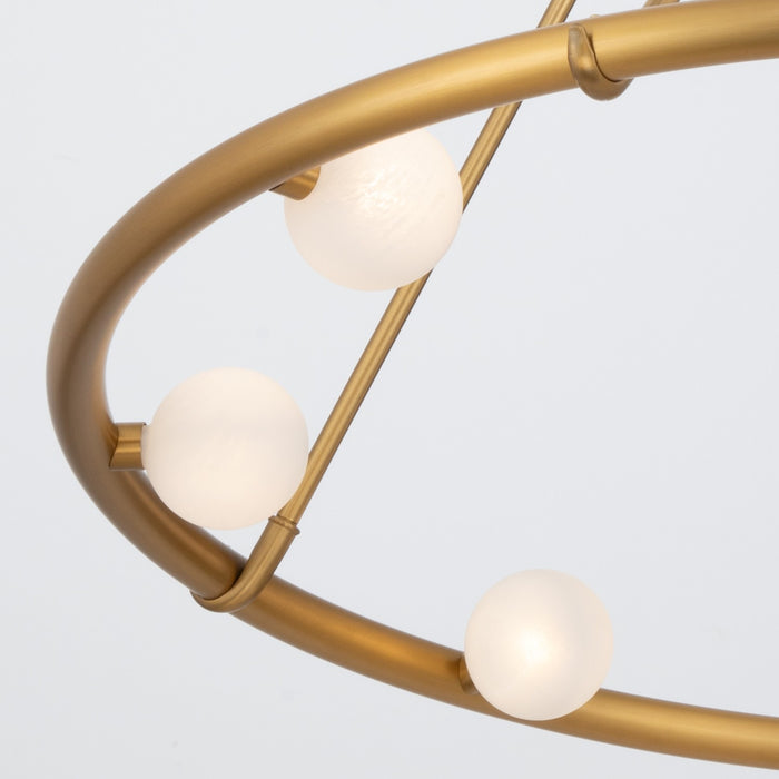 Crystorama - TRL-2805-LG - LED Chandelier - Terrell - Luxe Gold