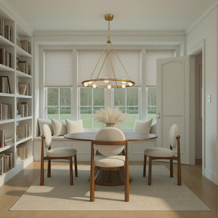 Crystorama - TRL-2805-LG - LED Chandelier - Terrell - Luxe Gold