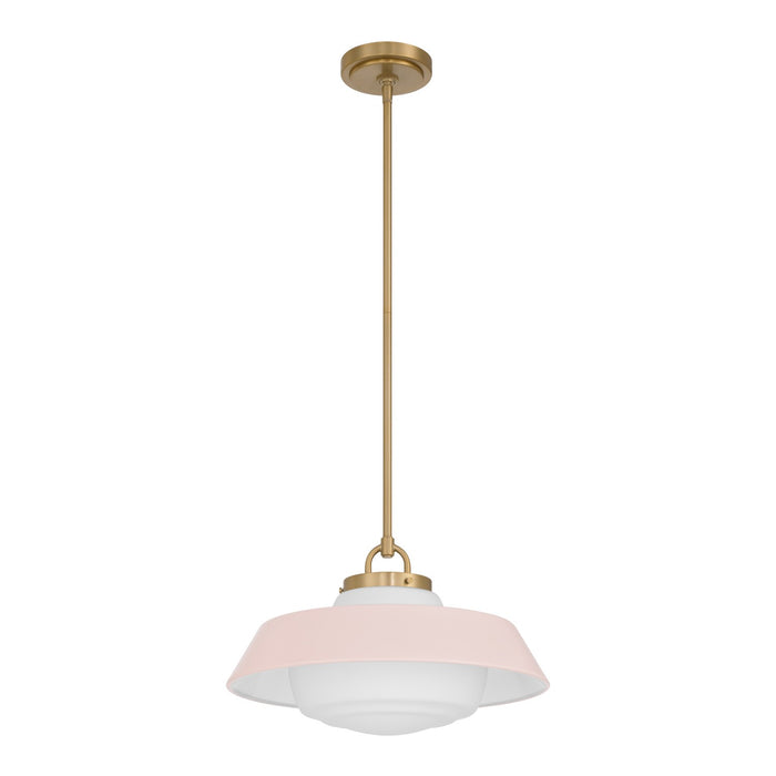 Crystorama - XAN-8006-VG-BH - One Light Pendant - Xander - Vibrant Gold
