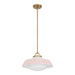 Crystorama - XAN-8006-VG-BH - One Light Pendant - Xander - Vibrant Gold
