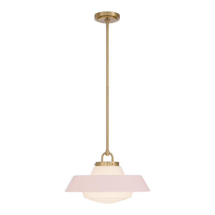 Crystorama - XAN-8006-VG-BH - One Light Pendant - Xander - Vibrant Gold