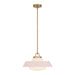 Crystorama - XAN-8006-VG-BH - One Light Pendant - Xander - Vibrant Gold