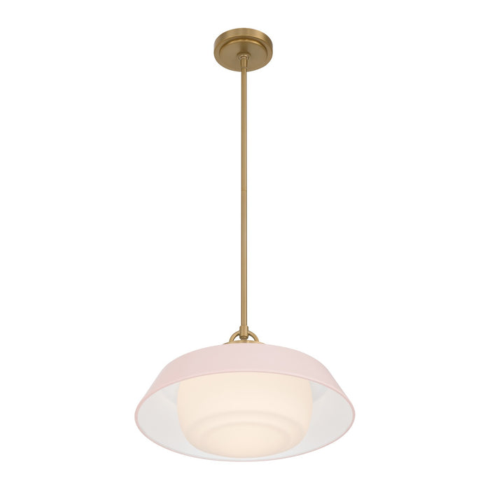 Crystorama - XAN-8006-VG-BH - One Light Pendant - Xander - Vibrant Gold