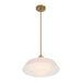 Crystorama - XAN-8006-VG-BH - One Light Pendant - Xander - Vibrant Gold