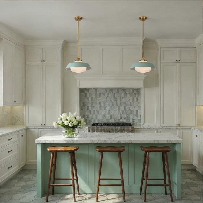 Crystorama - XAN-8006-VG-GR - One Light Pendant - Xander - Vibrant Gold