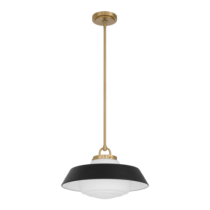 Crystorama - XAN-8006-VG-MK - One Light Pendant - Xander - Vibrant Gold