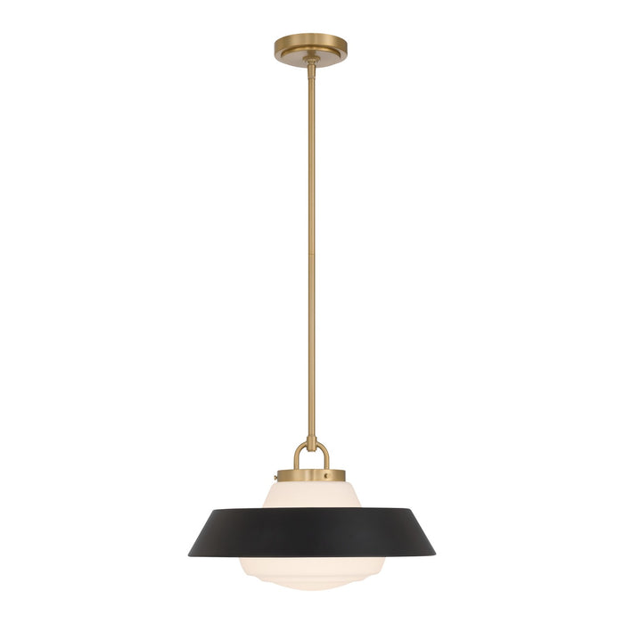 Crystorama - XAN-8006-VG-MK - One Light Pendant - Xander - Vibrant Gold