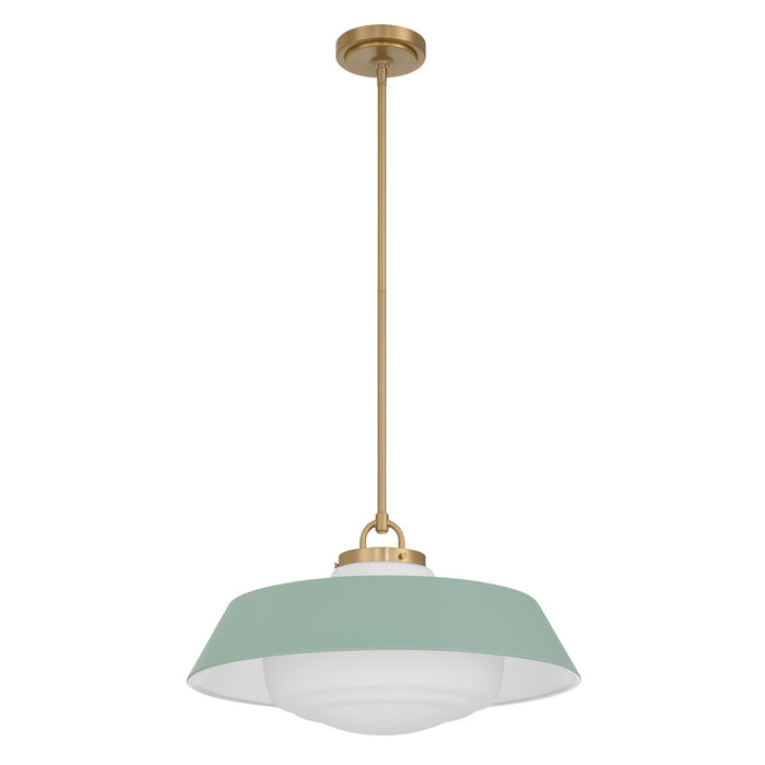 Crystorama - XAN-8009-VG-GR - Three Light Pendant - Xander - Vibrant Gold