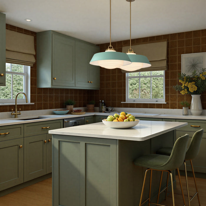 Crystorama - XAN-8009-VG-GR - Three Light Pendant - Xander - Vibrant Gold