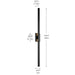 Kichler - 59149BKTLED - LED Outdoor Wall Mount - Nocar - Textured Black
