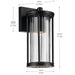 Kichler - 59022BKDS - One Light Outdoor Wall Mount - Barras - Black