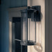 Kichler - 59023BKDS - One Light Outdoor Wall Mount - Barras - Black