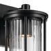 Kichler - 59023BKDS - One Light Outdoor Wall Mount - Barras - Black