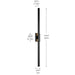 Kichler - 59150BKTLED - LED Outdoor Wall Mount - Nocar - Textured Black