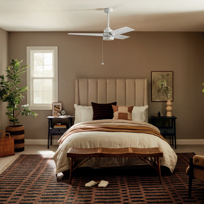 Kichler - 300375MWH - 52" Ceiling Fan - Spyn Lite - Matte White