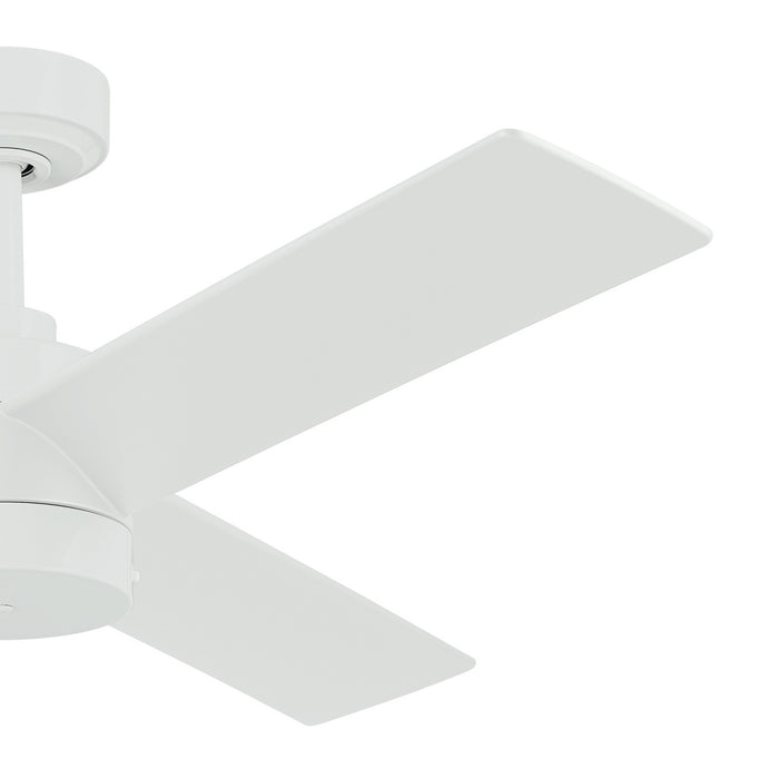 Kichler - 300375MWH - 52" Ceiling Fan - Spyn Lite - Matte White