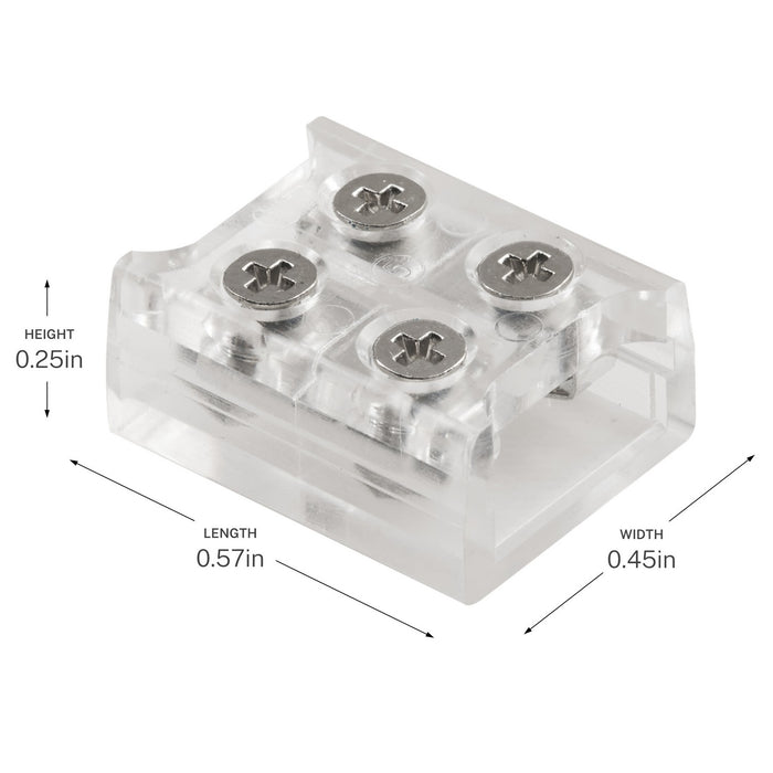 Kichler - 1TBCOBTTCLR - Connector - Dry Tape Accessory - Clear