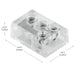 Kichler - 1TBCOB90CLR - Connector - Dry Tape Accessory - Clear