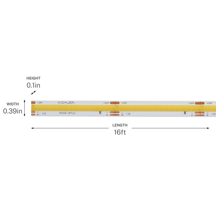 Kichler - 6COB116HTUNWH - LED Tape Light - 6T Series COB Tunable Tape Light - White