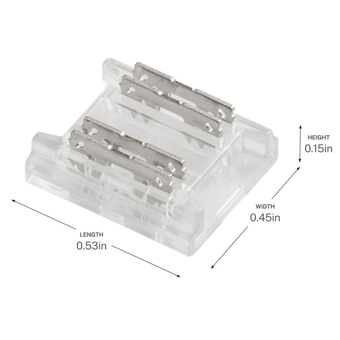Kichler - 1CTCOBTTCLR - Connector - Tunable Dry Tape Accessory - Clear