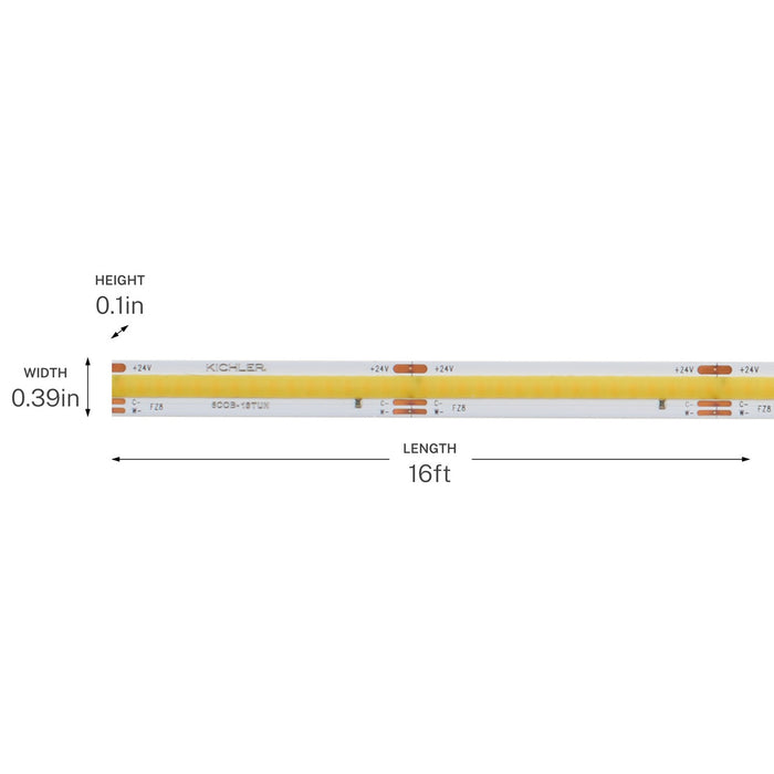 Kichler - 6COB116STUNWH - LED Tape Light - 6T Series COB Tunable Tape Light - White