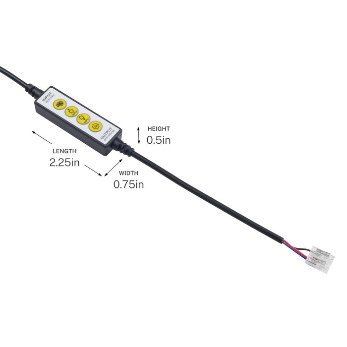 Kichler - 1TUNLCTRBK - Tape Light Controller - Tunable Dry Tape Accessory - Black