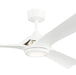 Kichler - 300056-MWH - 56" Ceiling Fan - Veetra - Matte White