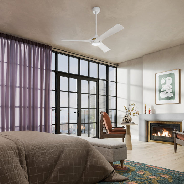 Kichler - 300056-MWH - 56" Ceiling Fan - Veetra - Matte White