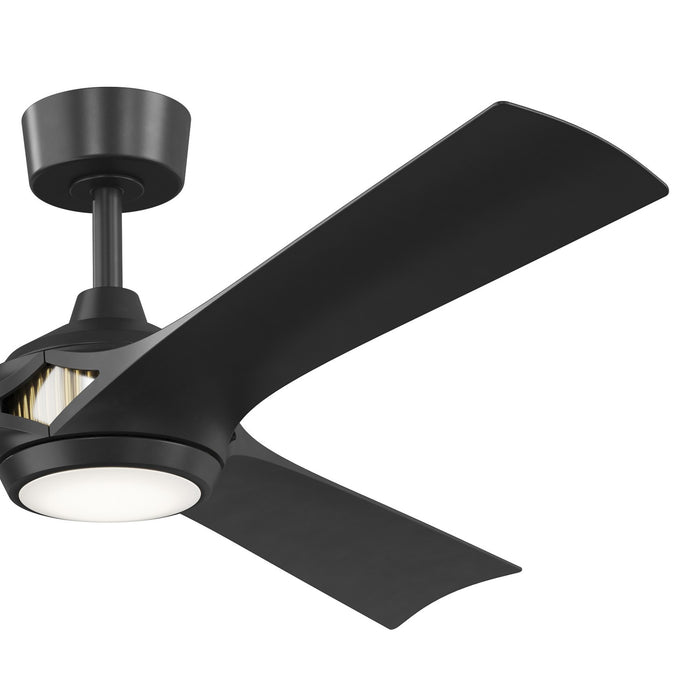 Kichler - 300056-BK - 56" Ceiling Fan - Veetra - Matte Black