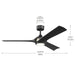 Kichler - 300056-BK - 56" Ceiling Fan - Veetra - Matte Black