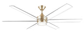 Kichler - 310065-CPZ - 65" Ceiling Fan - Solen - Champagne Bronze