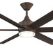 Kichler - 310065-SNB - 65" Ceiling Fan - Solen - Satin Natural Bronze
