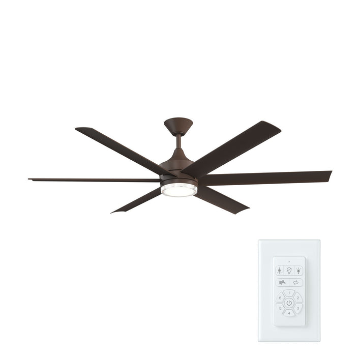 Kichler - 310065-SNB - 65" Ceiling Fan - Solen - Satin Natural Bronze