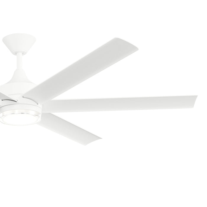 Kichler - 310065-MWH - 65" Ceiling Fan - Solen - Matte White
